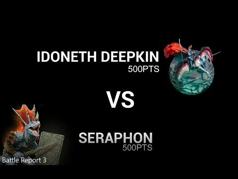 Battle Report 500pts Idoneth Deepkin VS Seraphon