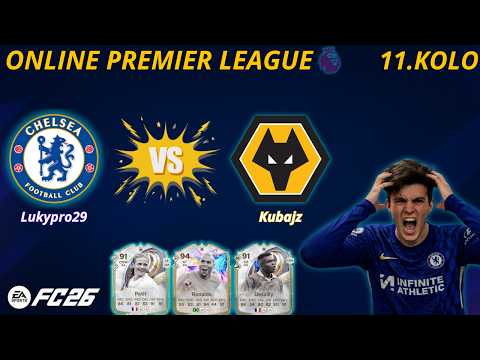 Toto se hodně nepovedlo! 😤 | Chelsea vs Wolves - 11. kolo Premier League | FC26