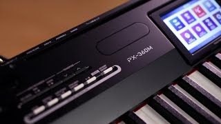 Video thumbnail for Casio Privia PX-360 Digital Piano Demo by Kraft Music