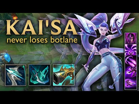 Best ADC TO MAIN IN SEASON 11 - KAI'SA TIPS/GUIDE/BUILD /MONTAGE/MECHANICS - HOW TO CARRY WITH KAISA