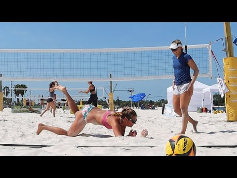 Women's Beach Volleyball 🏐 | Hogan/Hildreth Top Reichel/Baleiko To Move On To The Semifinals