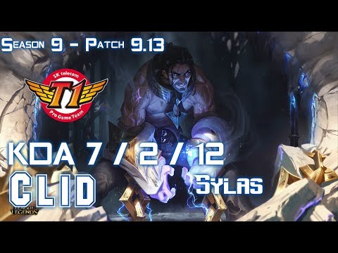 SKT T1 Clid SYLAS vs ELISE Jungle - Patch 9.13 KR Ranked