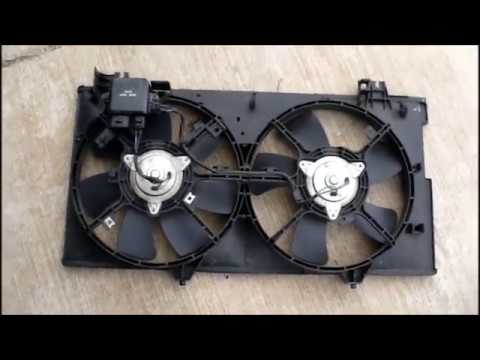 Mazda 6 Cooling Fan Removal and replacement