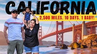 10-Day California Road Trip with Our 8-Month-Old Baby | IndianMomInUSA_Vlogs
