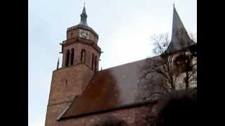 preview picture of video 'Weil der Stadt (BB), Vollgeläute der kath.Kirche St.Peter und Paul'