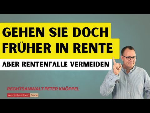 Mein ehrlicher Rat: Gehen Sie früher in Rente – diese Falle vermeiden