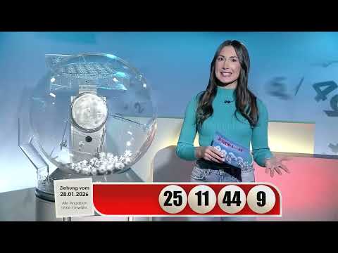 LOTTO 6aus49-Gewinnzahlen von Mittwoch, 28.01.2026