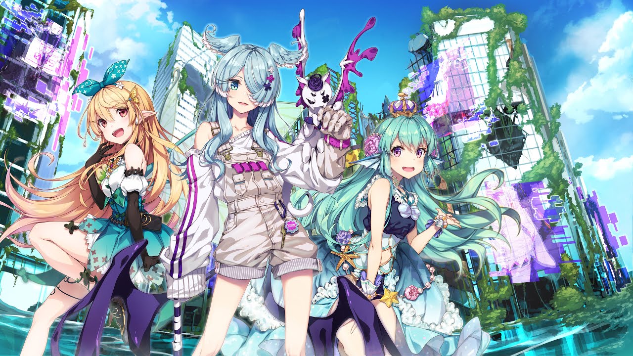 LazuLight - Diamond City Lights (Official Music Video)  | NIJISANJI EN