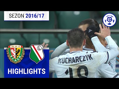 Śląsk Wrocław - Legia Warszawa 0:4 | SKRÓT | Ekstraklasa 2016/17 | 17. Kolejka