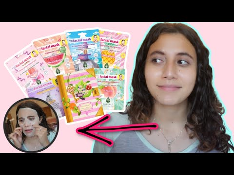 using Biobelle sheet mask