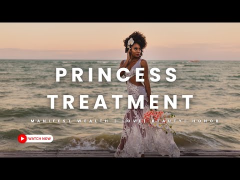 MANIFEST PRINCESS TREATMENT, MONEY & LUXURY While you SLEEP💰✨💎 | Goddess Energy Sleep Affirmations