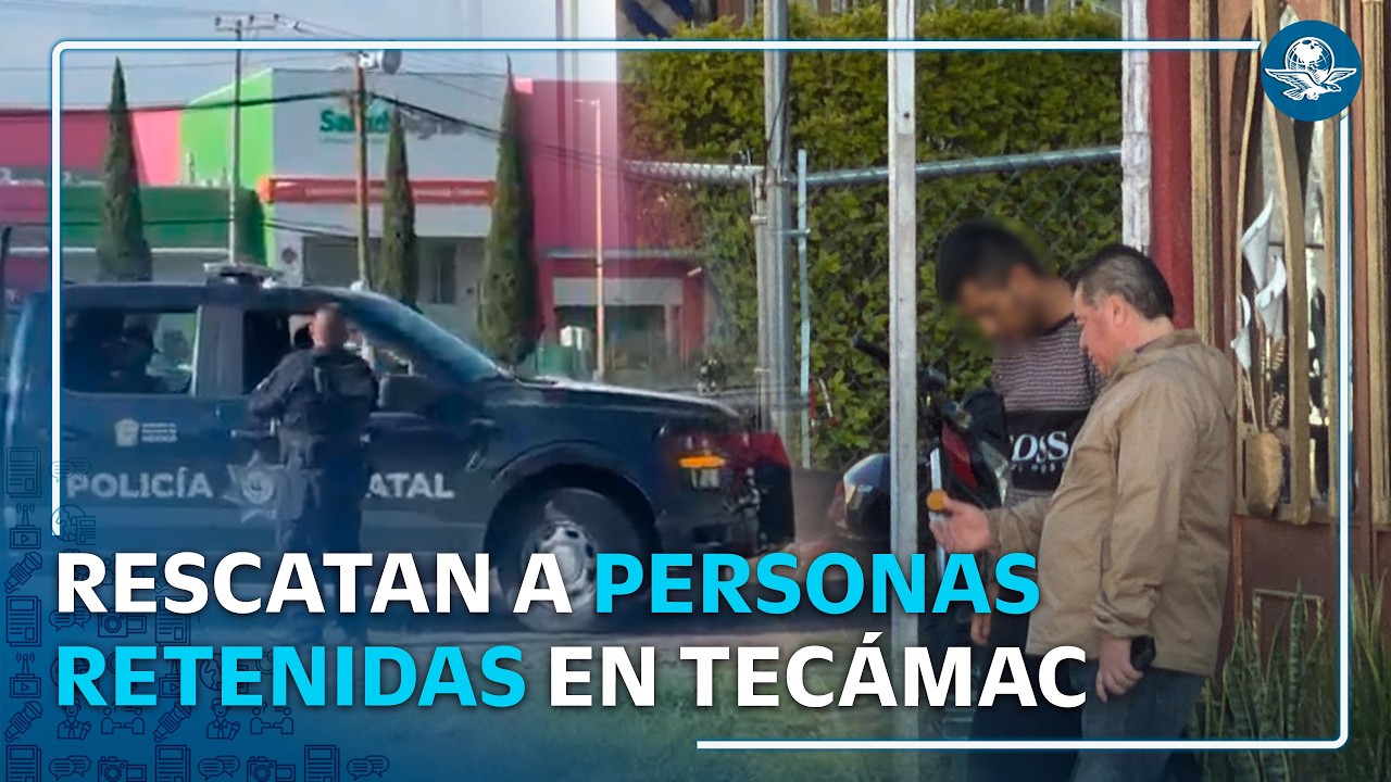 Tras más de 20 horas, hombre atrincherado libera a su familia en Tecámac