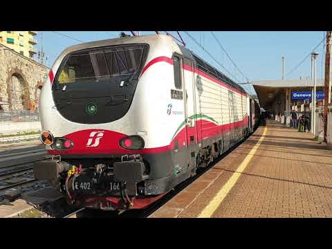 Riprese ferroviarie a Genova 23/03/2019 - parte 2 Genova Brignole