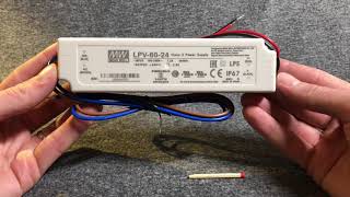 Mean Well LPV-60-24 Napájecí zdroj pro LED 60W 24V