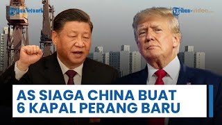 China Siapkan 6 Armada Kapal Induk Baru untuk Perang, AS Siaga Satu Ambisi Beijing Kian Menguat