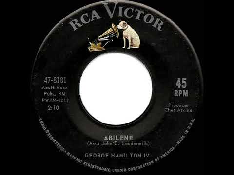 1963 HITS ARCHIVE: Abilene - George Hamilton IV (#1 C&W hit)