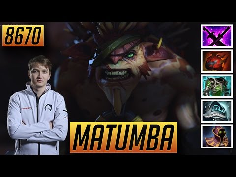 MATUMBAMAN Bristleback Hard Lane Monster (Arise Magnus) 8670 MMR Dota 2 HARD Pro Replay #proreplay