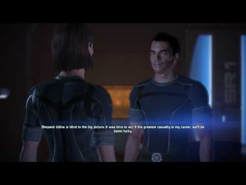 Jenn Mass Effect HD 46 - Stealing Normandy - Loving Kaidan (Love Scene)