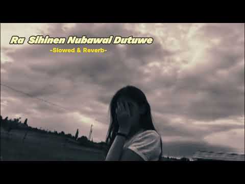 Ra Sihinen Nubawai Dutuwe |එක බැල්මෙන් නුඹ මා වසඟ කළා- (Slowed and Reverb) #tranding #viral #lyrics