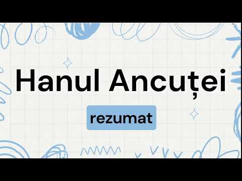 Hanu Ancutei rezumat