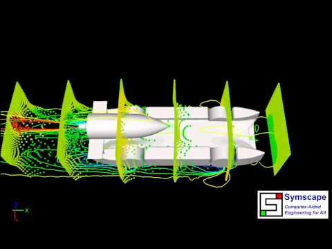 F1 in Schools Caedium CFD Simulation