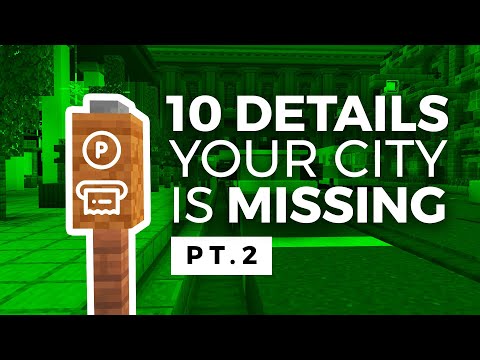 10 Details Your Minecraft City is Missing [PART 2]