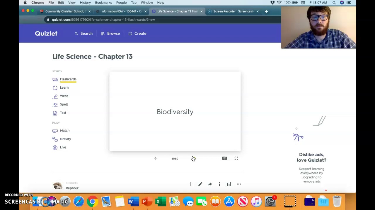 Life Science - Chapter 13 Quizlet