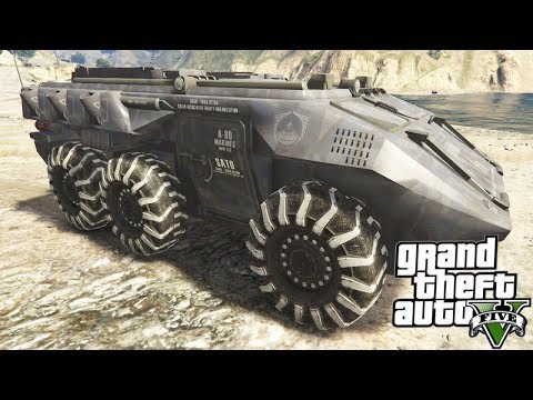 NEW APC VS PERSON CRAZY GTA V ~DEATH MATCH