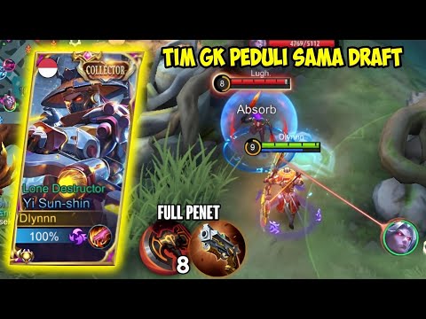 YSS FIRST PICK DI GLORY BLING BLING🔥WALAUPUN KALAH DRAFT TAPI BISA MENANG?! | TOP GLOBAL YSS - MLBB