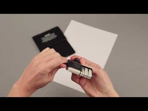 Trodat 1117 Classic Wortbandstempel - Funktionsvideo