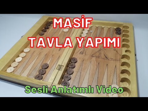 , title : 'Masif Tavla Yapımı ( Detaylı Gösterim - Sesli Anlatım ) Massive Backgammon Making'
