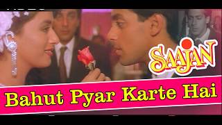 BAHUT PYAR KARTE HAIN TUMKO SANAM ISaajan (1991) I Anuradha Paudwal, S. P. Balasubramaniam