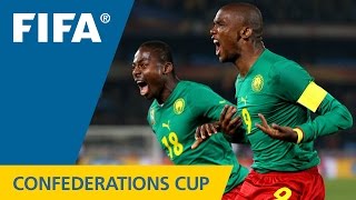 Samuel Eto’o und sein Traumtor gegen Brasilien