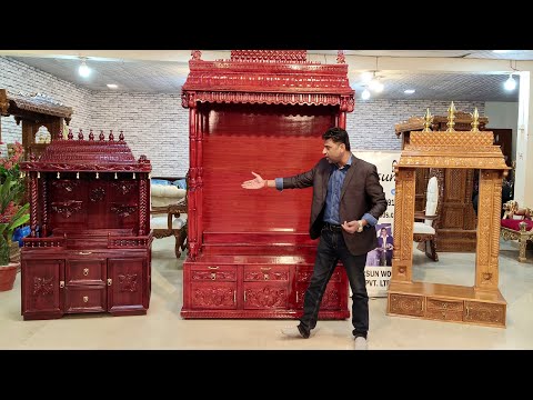 Modern Wooden Temple Design: Home & Office Video