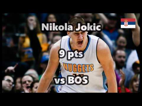 Nikola Jokic 9 pts vs BOS