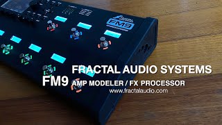 Video thumbnail for Fractal Audio: FM9 Amp Modeler / FX Processor by Brett Kingman