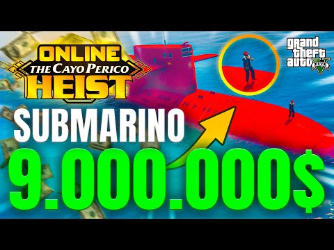 COMPRANDO EL SUBMARINO KOSATKA!! +9.000.000$ DLC GTA V CAYO PERICO HEIST | Stratus