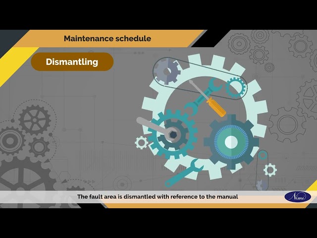 Perform routine maintenance with checklist