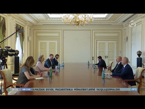Prezident İlham Əliyev ATƏT Parlament Assambleyasının sədrini qəbul edib