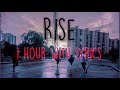 Rise Jonas Blue Ft Jack Jack 1 Hora 1 Hour Loop With Lyrics