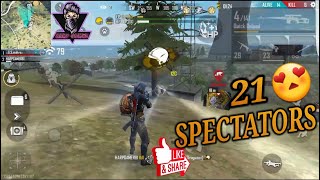 21 SPECTATORS FULL OP GAMEPLAY WITH G.S BHAI