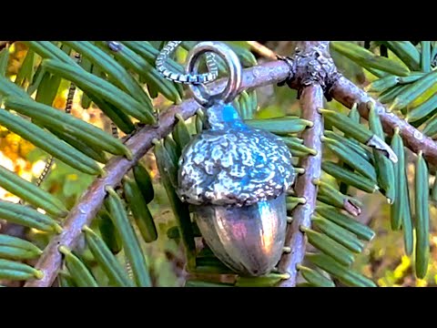 Making a Silver Acorn