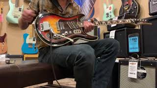 Video thumbnail for 1960’s Silvertone 1445 Mosrite Copy Japan Teisco Made, 319.14459 by Buck Walker