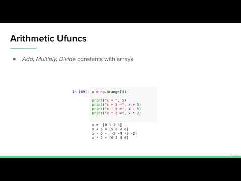 49 Numpy Array Computations