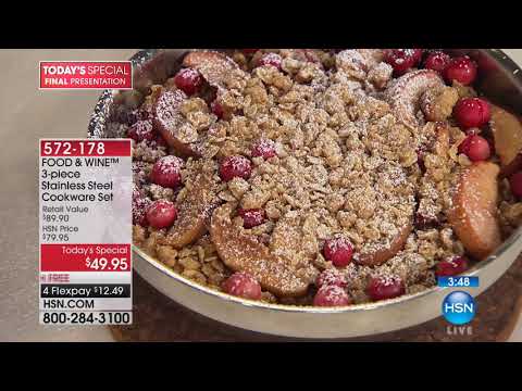 HSN | Food & Wine Kitchen Premiere 10.20.2017 - 10 PM