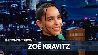 Zoë Kravitz Lays Out The Batman Plot (Extended) | The Tonight Show Starring Jimmy Fallon video