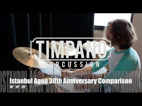 Istanbul Agop 30th Anniversary Comparison: 18, 19, 20"