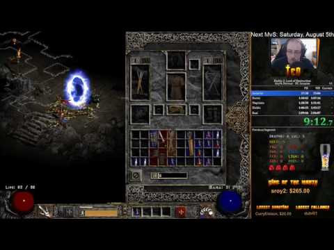 Diablo 2 Amazon any% HC Speedrun - 2:04:03