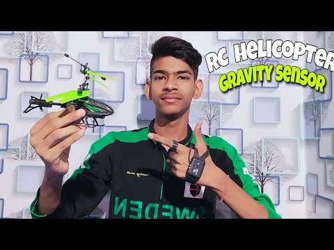 Remote control helicopter with gravity sensor |True Unboxing