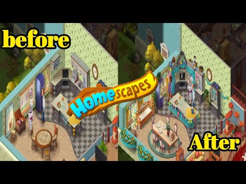 Homescapes gameplay| kitchen renovation PART 2| Best Android Games